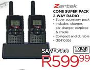 Zartek Comb Super Pack 2-Way Radio