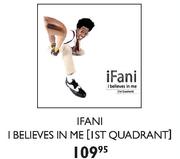 Ifani I Belive In Me [1ST Quadrant]-Each