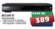 Sony DVD Player (SR320)