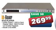 Bauer DVD Player (DVD-8898)