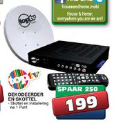 TopTv Dekodeerder En Skottel