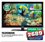 Telefunken HD Gereed LCD TV (TLCD-32HD)-32"(81cm)