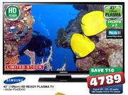 Samsung HD Ready Plasma TV (PS43E450)-43"(109cm)