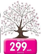 Metal Art Jewelled Tree