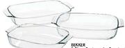 Bekker 3 Piece Oval Roaster Set-Per Set