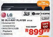 LG 3D Blu-Ray Player (BP 125)