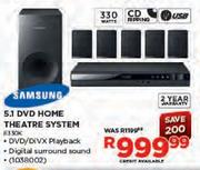 Samsung 5.1 DVD Home Theatre System (E330K)