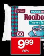 House Brand Taglees Tea Bags-80's