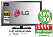 LG 106CM Full HD LCD TV-Each