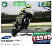 Samsung 46" 3D FHD LED TV(UA46ES7500)