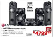 LG 5.2 Blu-Ray Surround Sound System(ARX8500A)