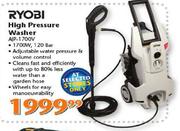 Ryobi High Pressure Washer-Each