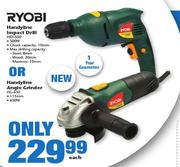 Ryobi Handyline Impact Drill-Each