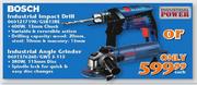 Bosch Industrial Impact Drill-Each
