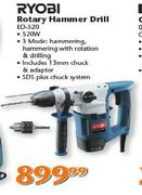 Ryobi Rotary Hammer Drill-Each