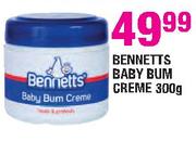 Bennetts Baby Bum Creme-300Gm
