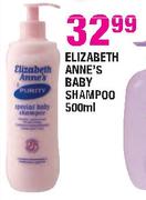 Elizabeth Anne's Baby Shampoo-500ml Each