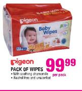 Pigeon Pack Of Wipes-Per Pack