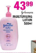 Johnsons Moisturising Lotion-500ml Each