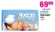 Huggies New Baby - 42's Per Pack