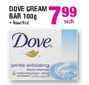 Dove Cream Bar-100g Each