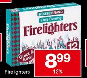 House Brand FireLighters-12's