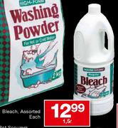 House Brand Bleach Assorted-1.5l