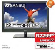 Sansui 26" HD Ready LED TV(STY1226)