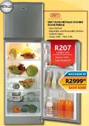 Defy D240 Metallic Double Door Fridge