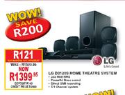 LG D3120S Home Theatre System