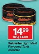 Saldanha Light Meat Flavoured Tuna Assorted-185g Each