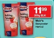 Moir's Bakpoeier Hervul-200g Elk