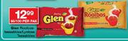 Glen Rooibosteesakkies/Lynlose Teesakkies-80/100 Per Pak