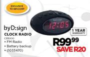 ByD:sign Clock Radio (CR1000)