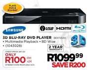 Samsung 3D Blu-Ray DVD Player (BDF5500)