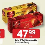 Cote D'Or Mignonnette-240gm Each