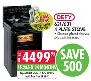 Defy 621/631 4 Plate Stove