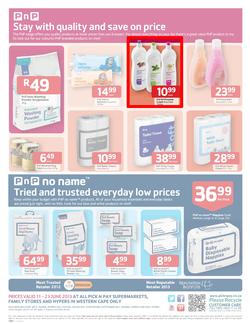 Pick n Pay Western Cape : Switch to our brands & save (11 Jun - 23 Jun 2013), page 4