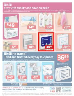 Pick n Pay Western Cape : Switch to our brands & save (11 Jun - 23 Jun 2013), page 4