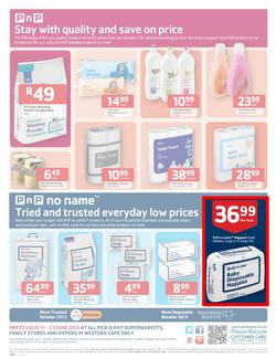 Pick n Pay Western Cape : Switch to our brands & save (11 Jun - 23 Jun 2013), page 4