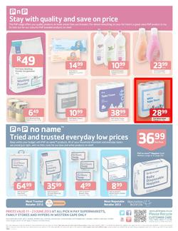 Pick n Pay Western Cape : Switch to our brands & save (11 Jun - 23 Jun 2013), page 4