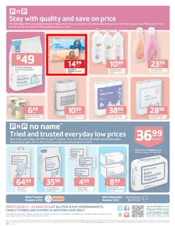 Pick n Pay Western Cape : Switch to our brands & save (11 Jun - 23 Jun 2013), page 4