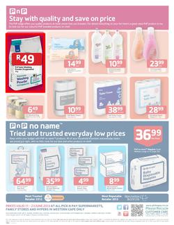 Pick n Pay Western Cape : Switch to our brands & save (11 Jun - 23 Jun 2013), page 4