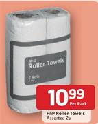 PnP Roller Towels Assorted - 2's Per Pack