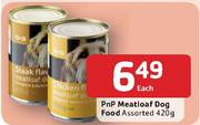 PnP Meatloaf Dog Food Assorted - 420g Each