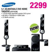 Samsung 5.1 Adjustable DVD Home Theatre-(HTF453K) Each