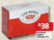Five Roses Tagless Teabags - 200's Pack