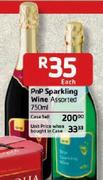 Pnp Sparkling Wine Assorted-750ml Each