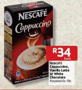 Nestle Cappuccino Vanilla Latte - 6's Each