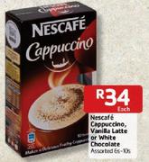 Nestle Cappuccino White Chocolate - 10's Each